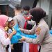 Ratusan Paket Komoditi Dibagikan Polres Sukabumi Kota