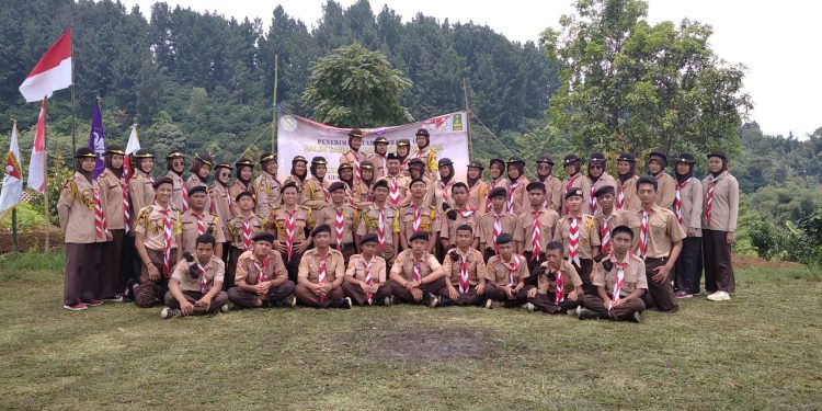 Siswa MA Baitussalam Antusias Ikuti Penerimaan Tamu Ambalan dan Kenaikan Tingkat Pramuka Penegak Laksana