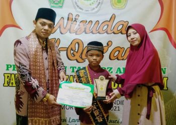 Kemenag Kab. Sukabumi Apresiasi Wisuda Tahfidz Al-Qur’an Fathiyyah Zahra Abdul Karim