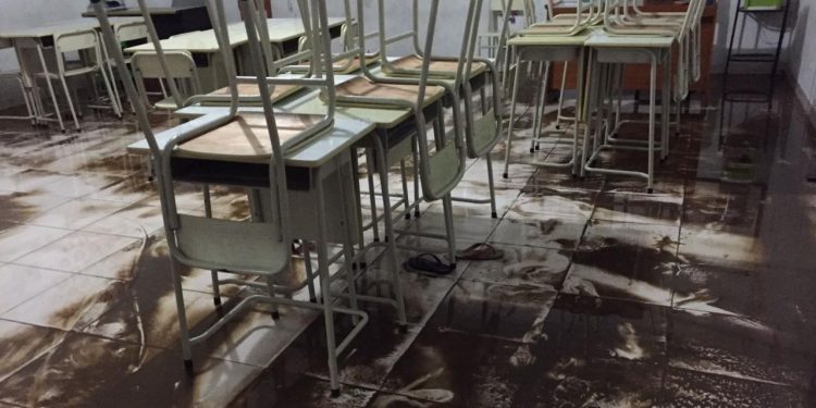 Tiga Ruang Kelas Sekolah Dasar di Cidahu Terendam Banjir