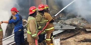 Pabrik Pengovenan Kayu di Cicantayan Kebakaran, Nilai Kerugiannya Fantastic