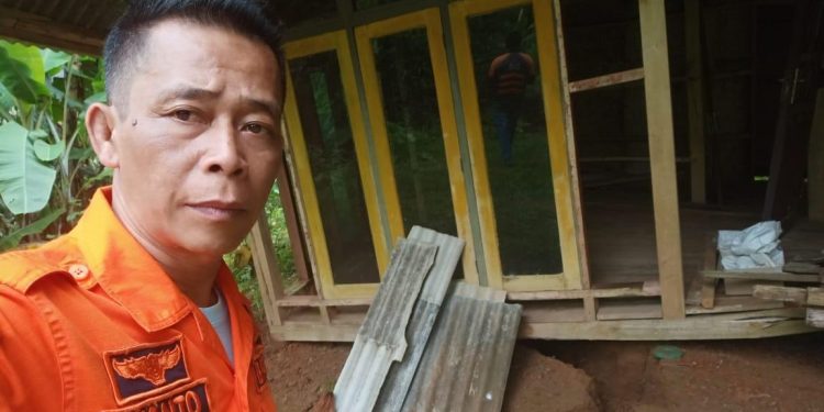 Bencana Pergerakan Tanah di Purabaya, 1 KK Mengungsi