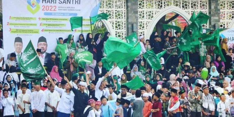 Peringatan Hari Santri di Kabupaten Sukabumi Gebyar dan Meriah