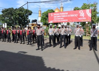 Polres Sukabumi Kota Gelar Upacara Peringatan Hari Sumpah Pemuda