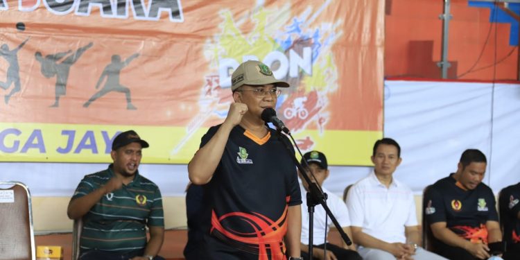Wakil Walikota Melepas Kontingen Atlit Kota Sukabumi Ke Porprov XIV Jabar