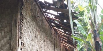 Empat Rumah 1 Mushola di Kecamatan Nyalindung, Rusak Akibat Angin Kencang