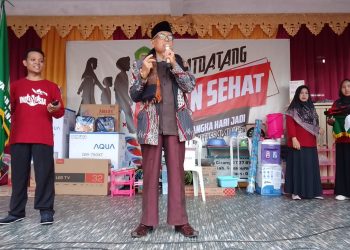 Puncak Acara, Jalan Sehat Meriahkan Hari Jadi Yanba Ke-38