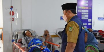 Achmad Fahmi, Sambangi Korban Gempa Cianjur di RSUD Bunut Kota Sukabumi
