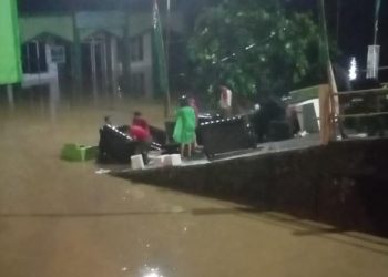 Banjir Rendam Kantor PCNU Kabupaten Sukabumi