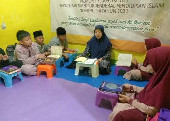 Santri Tahfidz Al-Qur’an Fathiyyah Zahra Abdul Karim Ikuti UAS Periode Juli-Desember 2022