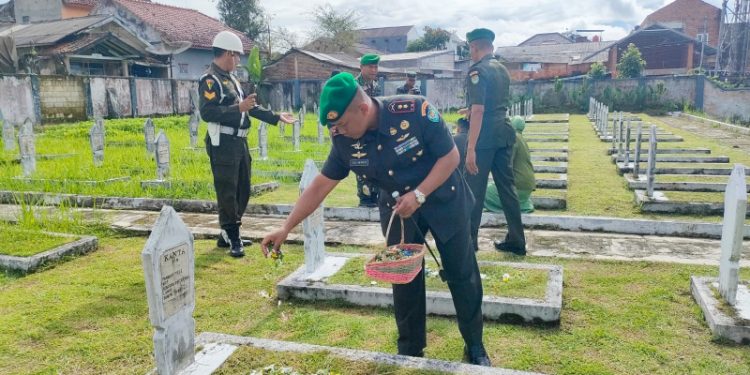 Peringati Hari Juang TNI AD, Kodim 0607 Gelar Ziarah dan Tabur Bunga di Taman Makam Pahlawan Suryakencana