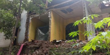Belasan Rumah dan Fasilitas Umum Rusak di Kecamatan Simpenan Pasca Banjir dan Lonsor