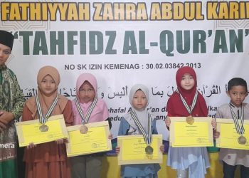 Periode Juli-Desember 2022, Kategori Santri Terbaik Tahfidz Al-Qur’an Fathiyyah Zahra Abdul Karim