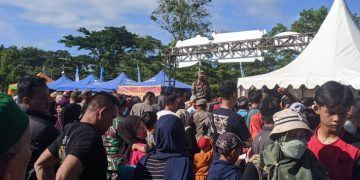 Makan Durian Lokal Sukabumi Gratis, 1.500 Kupon Habis dalam Sekejap