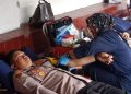 Kapolres Sukabumi Baru Ikut Sumbangkan Darahnya di HUT Satpam ke 42