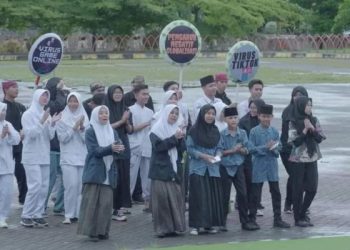 BKPRMI Gelar Camp Religi di Lapang Cangehgar Palabuhanratu