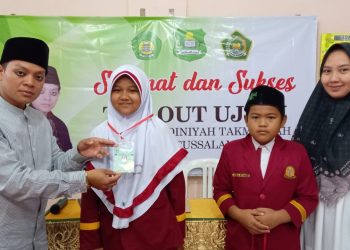 Siswa Kelas VI MDT Baitussalam Sukabumi Ikuti Try Out UA-MDTA