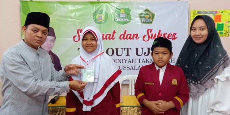 Siswa Kelas VI MDT Baitussalam Sukabumi Ikuti Try Out UA-MDTA