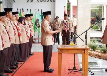 Ketua Kwarcab Gerakan Pramuka Kabupaten Sukabumi Resmi Dilantik