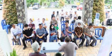Jumat Curhat Polres Sukabumi Kota, Serap Informasi Jemaat Gereja Katolik Santo Yoseph