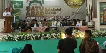 Pembacaan 1000 Sholawat di Satu Abad Nahdatul Ulama PCNU Kab Sukabumi