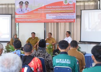 Wakil Wali Kota Sukabumi Bersama FPD dan DKPP Bahas Isu Strategis Pangan