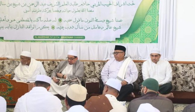 Bupati Marwan Hadiri Khatam Qiro’ah Kitab Sohih Al-Bukhori dan Haul Al-Habib Syeikh Bin Salim Al-Attas ke-46 di Cireunghas