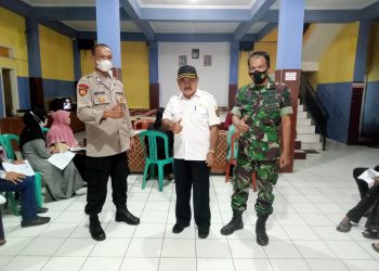 Sinergitas TNI-Polri Sambangi Kantor Desa Selajambe Cisaat