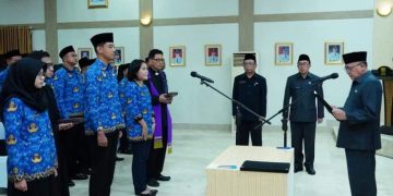 Ratusan ASN di Kabupaten Sukabumi Dilantik, Ini Harapan Wabup