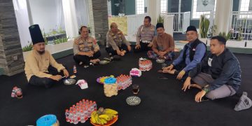 Kapolsek Cisaat Silaturahmi Kamtibmas dengan Pengurus Pondok Pesantren Sunanulhuda