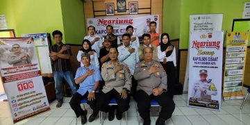 Ngariung Bareng Kapolsek Cisaat, Polsek Cisaat Tatap Muka dengan Perangkat Desa Sukasari