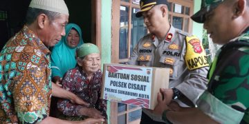 TNI-POLRI Bersinergi dalam Giat Bakti Sosial Jum’at Berkah