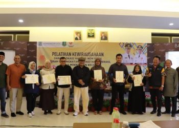 Diskumindag Kota Sukabumi Gelar Pelatihan Kewirausahaan