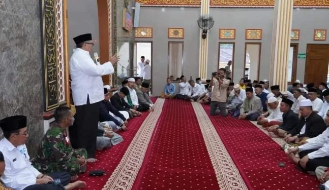 Muhibah Ramadan Bupati Sukabumi Digelar di Masjid Al-Madinah Cireunghas