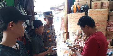 Ciptakan Suasana Ramadan, Polsek Parungkuda Tertibkan Penjual Petasan