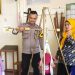 Polisi Berperan Aktif dalam Kegiatan PIN Polio di Kelurahan Cibadak