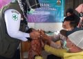 Dukung Imunisasi Polio, Polres Sukabumi Optimalkan Peran Aktif Bhabinkamtibmas