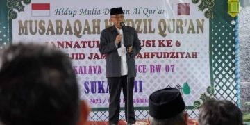 Wabup Apresiasi MHQ Jannatul Firdaus ke VI di Mangkalaya Gunungguruh