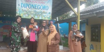 Serka Niken Pebistiana Dampingi Kegiatan Sub-PIN Polio di Desa Bojong Cikembar