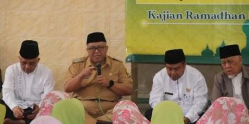 Bupati Sukabumi Buka Ramadan Bersama Al-Qur’an di Masjid Annashir Kecamatan Cisaat