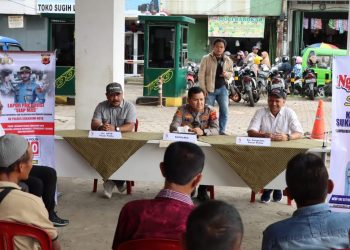 Serap Aspirasi, Kapolresta Sukabumi Ngariung Bareng Pedagang Pasar