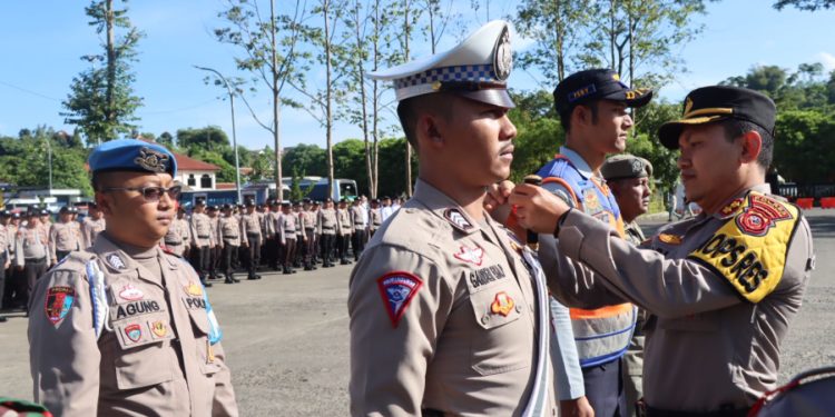 Gelar Apel Pasukan Forkopimda Kota Sukabumi
