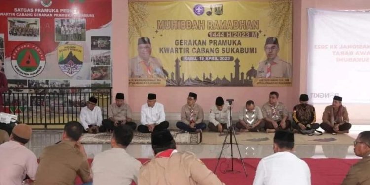Usai Tinjau Pos Pam Lebaran, Sekda Gelar Muhibah Ramadan Kwarcab Pramuka