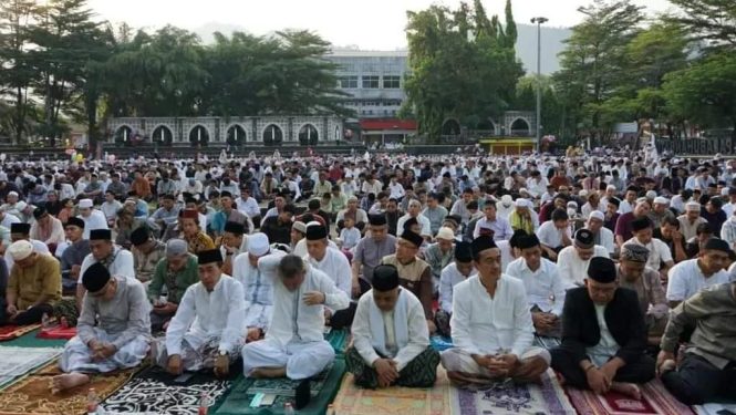 Shalat Idul Fitri 1444 H, Bupati Minta Jajaran Tetap Siaga dan Berikan Pelayanan Terbaik