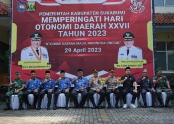 Pemkab Sukabumi Gelar Upacara Peringatan Hari Otda ke 27
