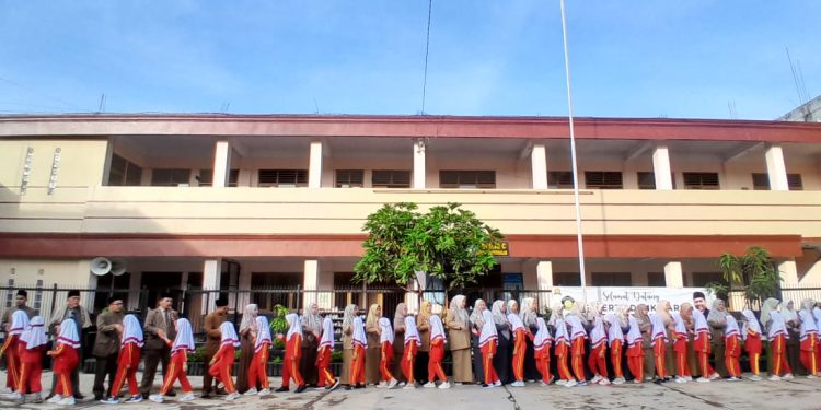 Halal Bihalal Yayasan Baitussalam Akhiri dengan Mushafahah