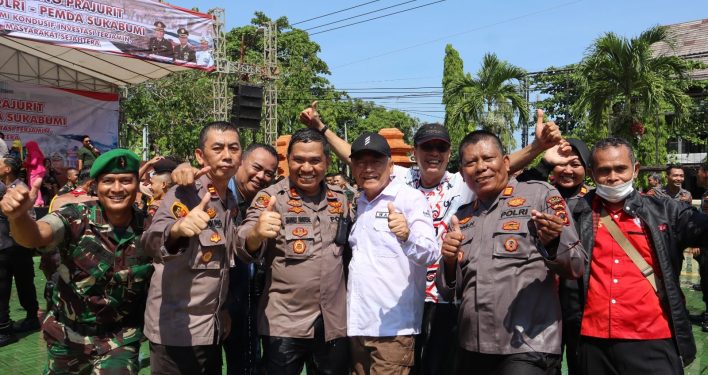 Panggung Prajurit Polres Sukabumi “Keakraban Perkuat Persaudaraan”