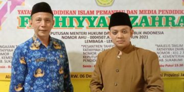Kepala Kemenag Kabupaten Sukabumi Sambangi Tahfidz Al-Qur’an Fathiyyah Zahra AbdulKarim Cisaat