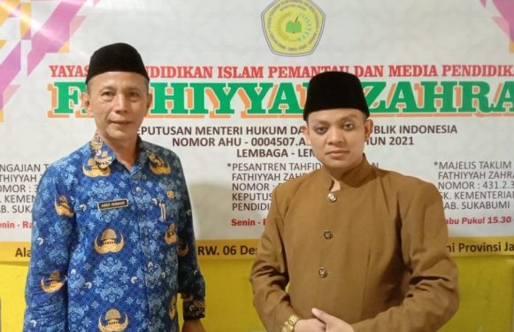 Kepala Kemenag Kabupaten Sukabumi Sambangi Tahfidz Al-Qur’an Fathiyyah Zahra AbdulKarim Cisaat