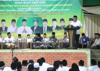 Pelantikan DMI Wilayah IV, Bupati Minta Pengurus Baru Terus Bersinergi dan Maksimalkan Fungsi Masjid